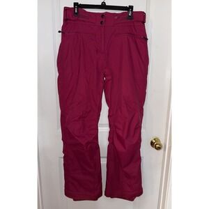 Polar Edge Ski Pants Women's‎ Hot Pink SnowPants Adjustable Waist Size Large